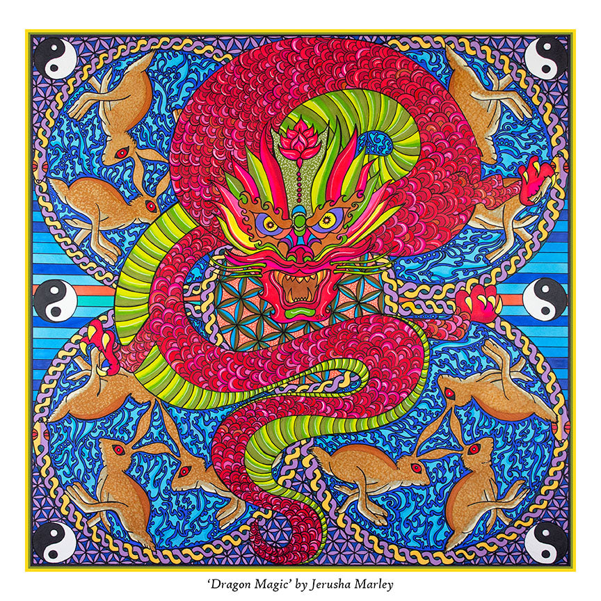 Dragon Magic Poster Print