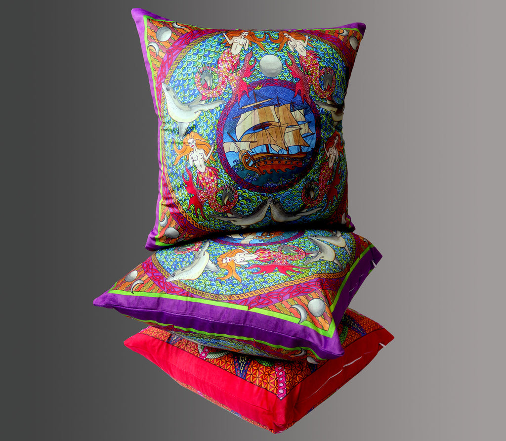 Selkies & Mermaids Cushion Cover