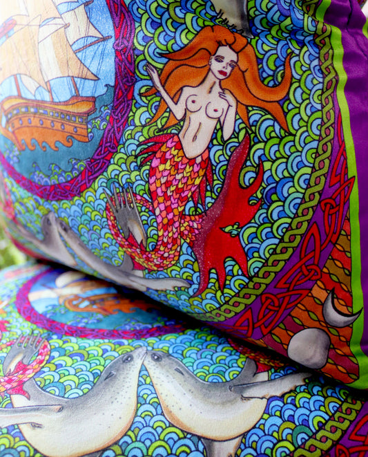 Selkies & Mermaids Cushion Cover