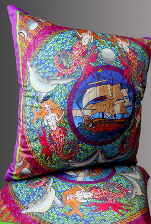 Selkies & Mermaids Cushion Cover