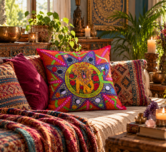 Lion Magic Cushion Cover