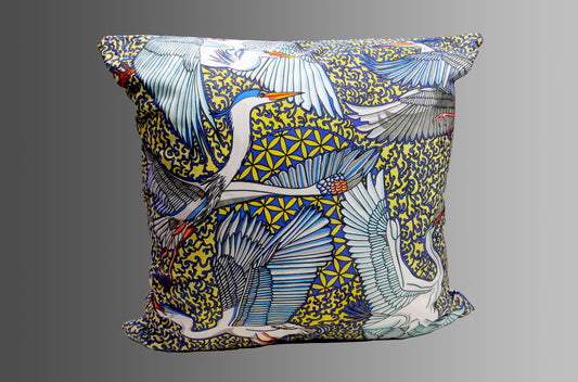 Herons & Great Egrets Soft Velvet Cushions