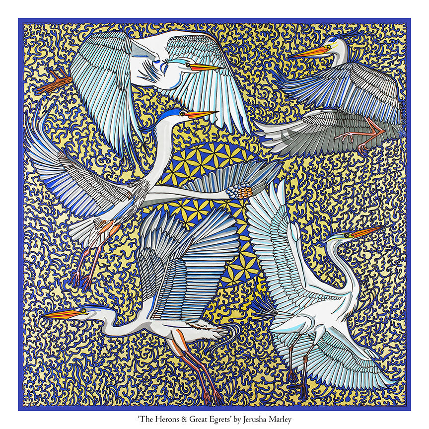The Herons & Great Egrets Poster Prints