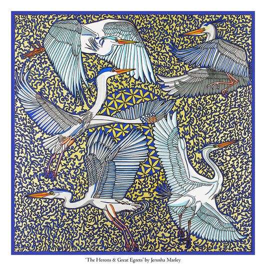 The Herons & Great Egrets Poster Prints