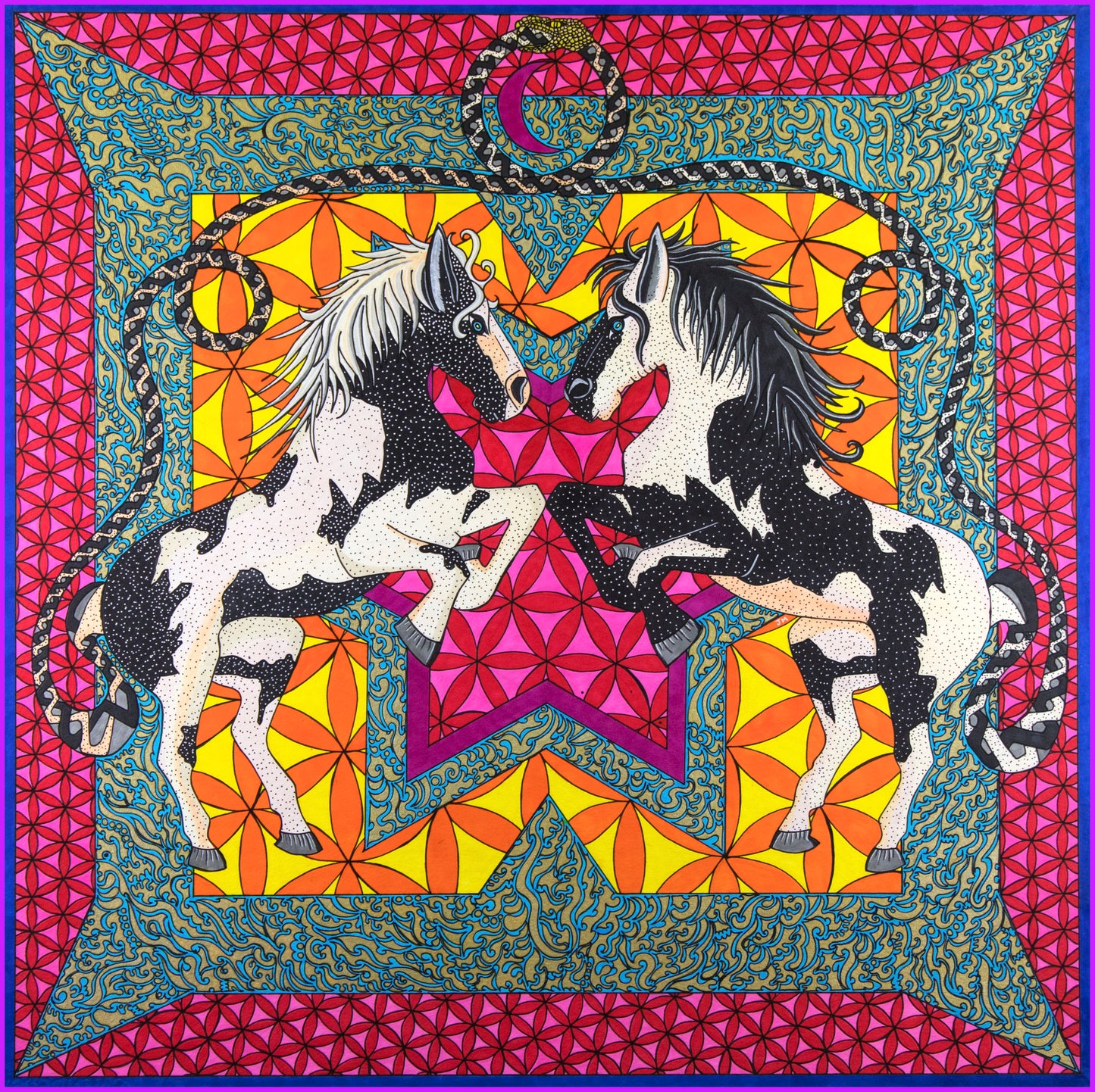 Horse Magic Silk Scarf