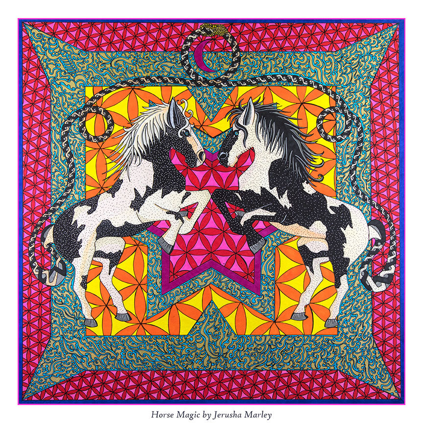 Horse Magic Poster Print