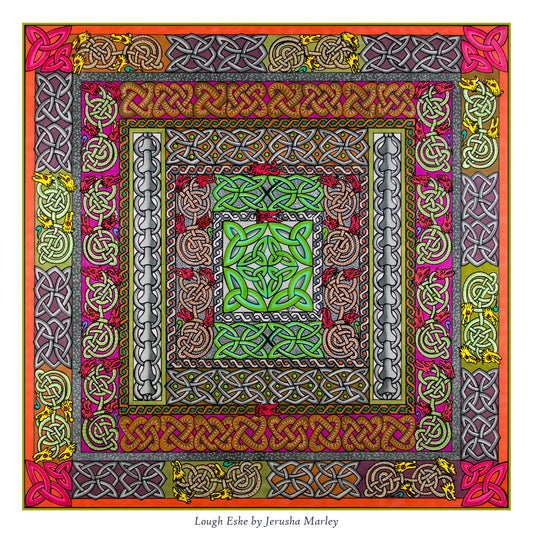 Celtic Knotwork Poster Print