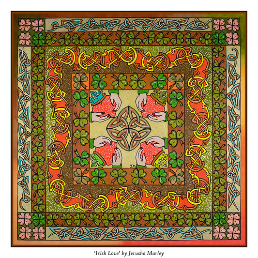 Irish Love Poster Prints