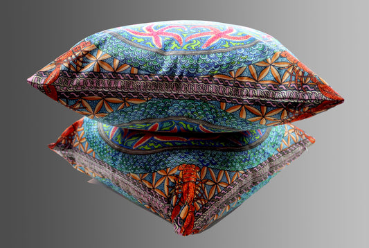 Ocean Love Soft Velvet Cushion Cover