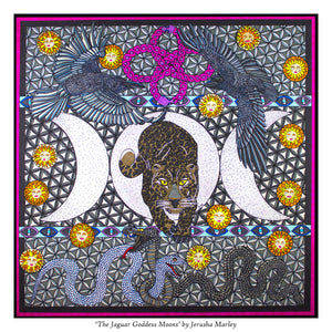 The Jaguar Goddess Moons Poster Print