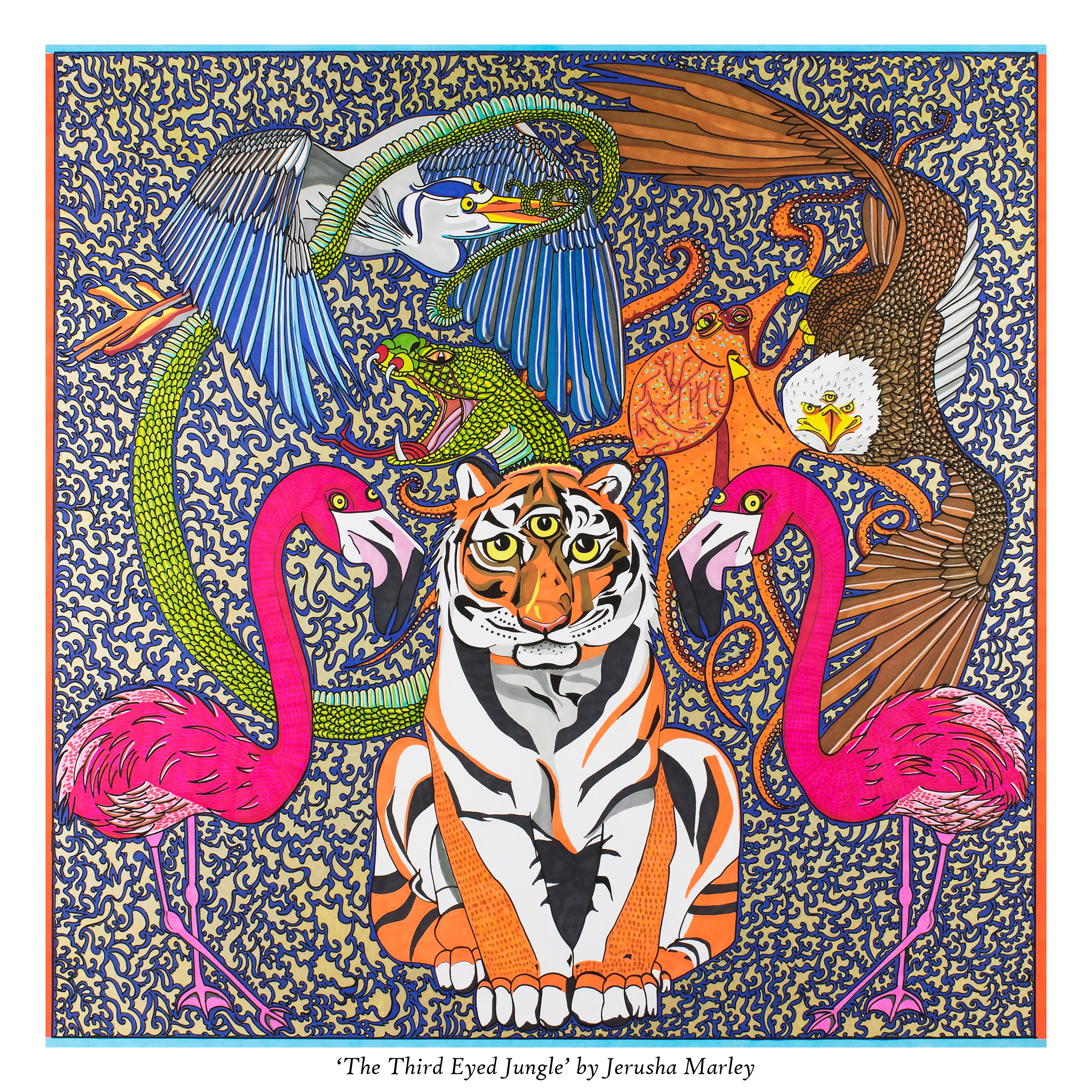 Third Eyed Jungle Poster Print