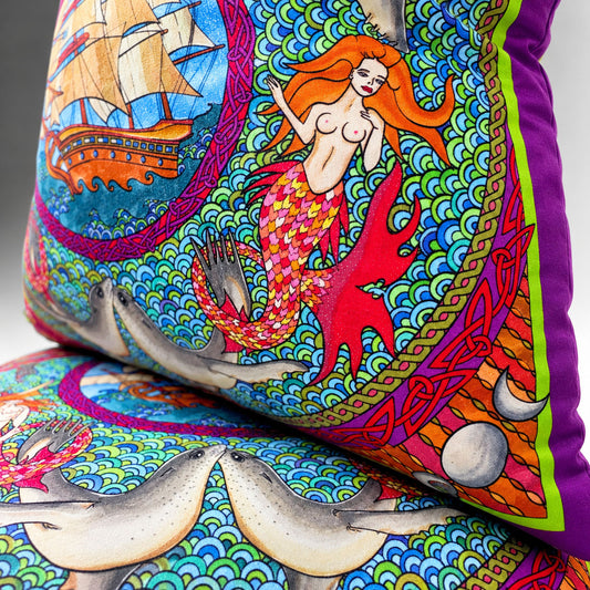 Selkies & Mermaids Cushion Cover