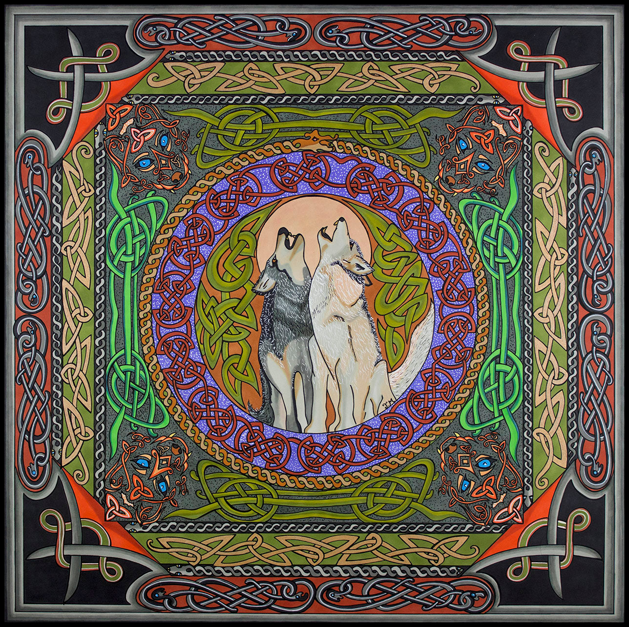 Wolf Magic 45cm Square
