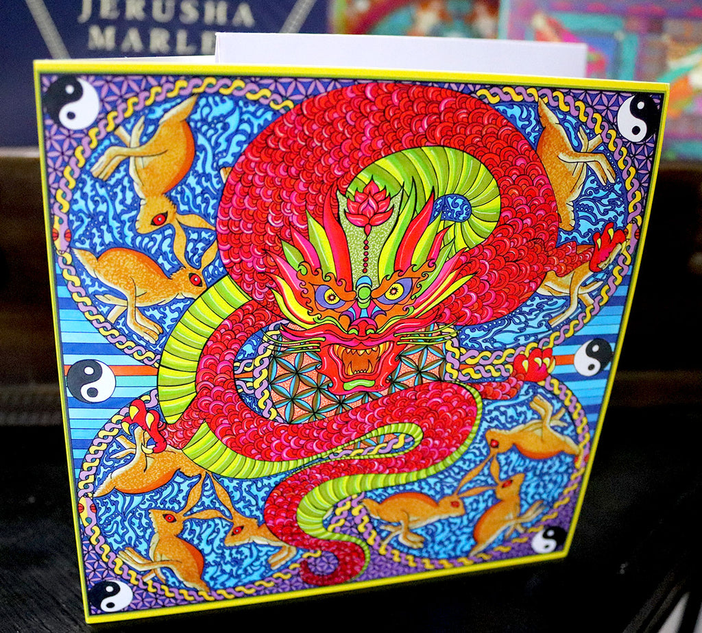 Dragon Magic Greeting Card