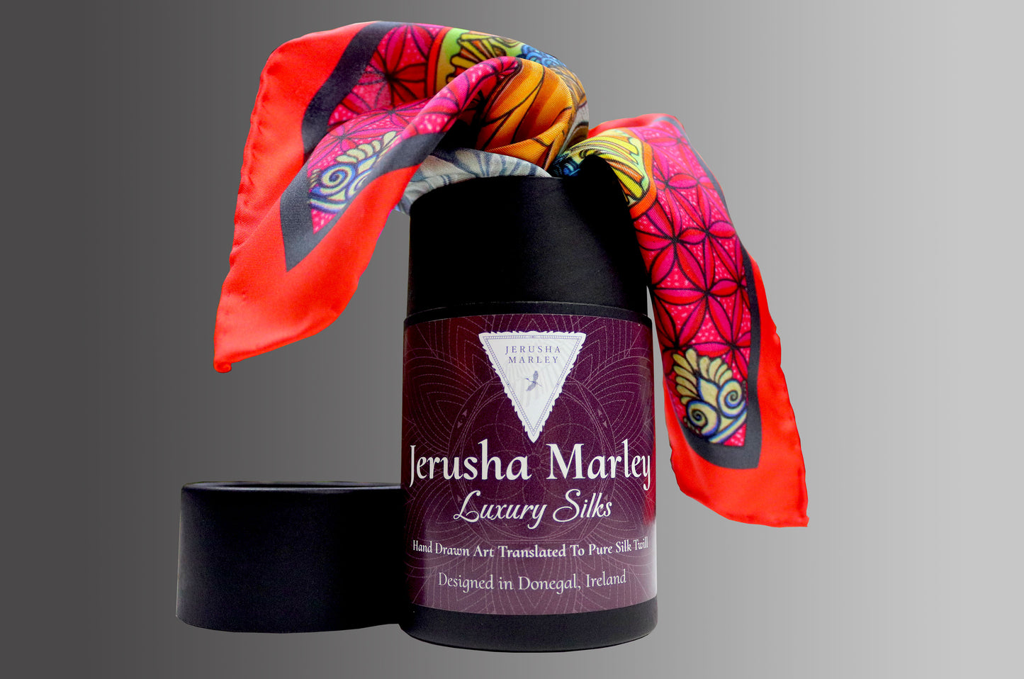 Elephant Guardians 45 cm Silk Scarf