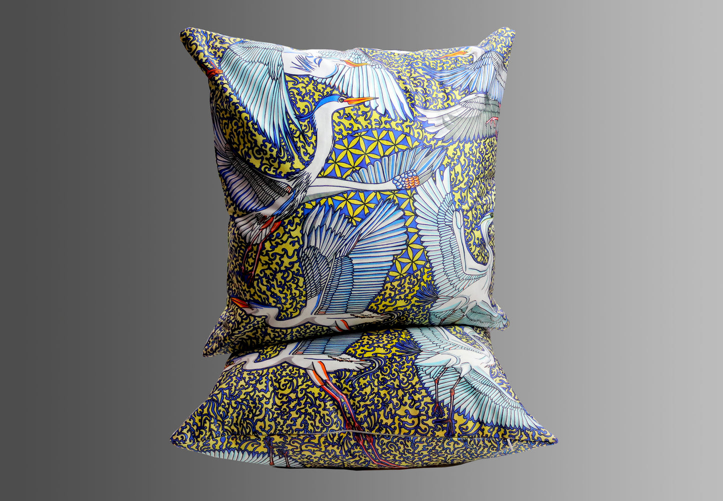 Herons & Great Egrets Soft Velvet Cushions