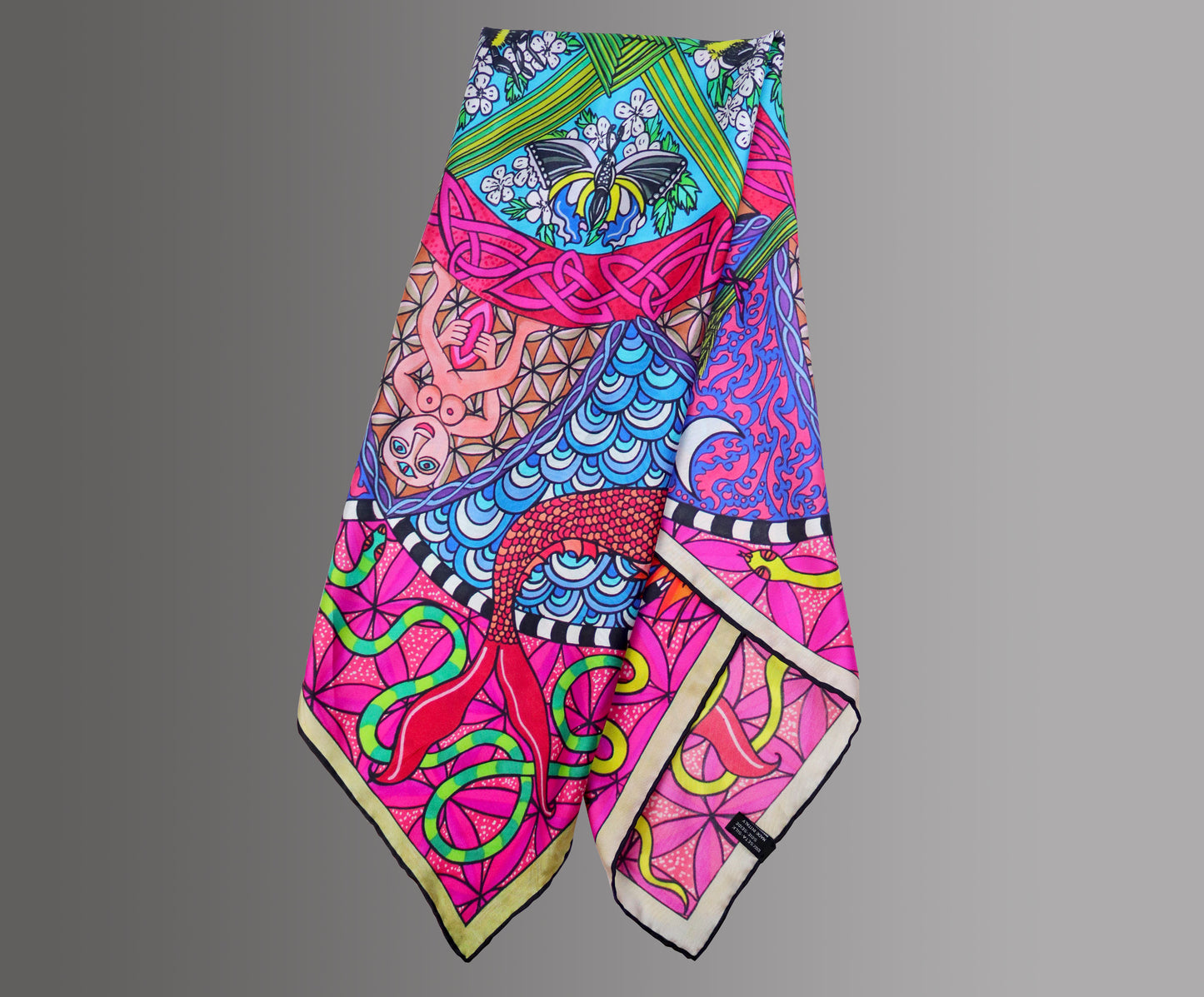 The Divine Feminine 90cm Silk Scarf
