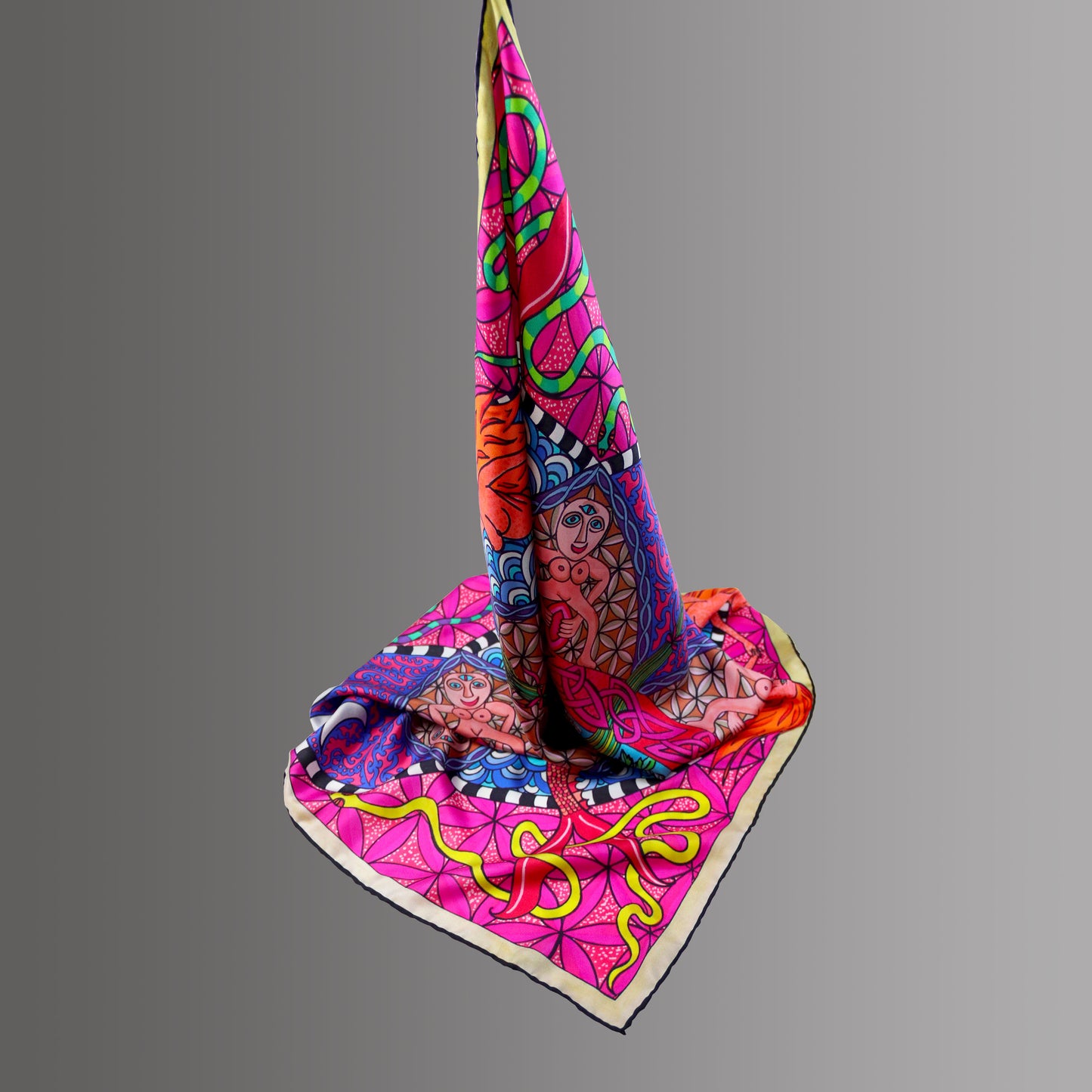 The Divine Feminine 90cm Silk Scarf