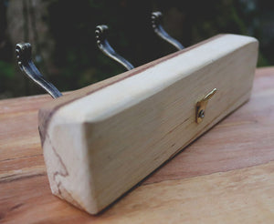 Spalted Beech Key Hook