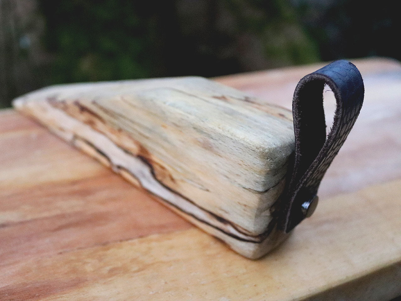 Spalted Beech Door Stop