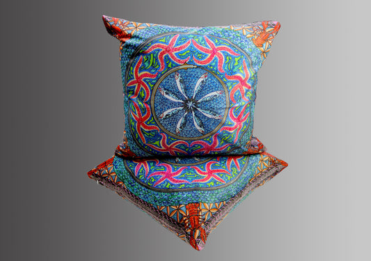 Ocean Love Soft Velvet Cushion Cover