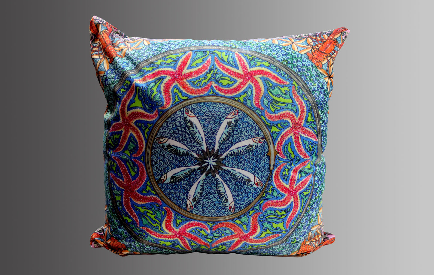 Ocean Love Soft Velvet Cushion Cover