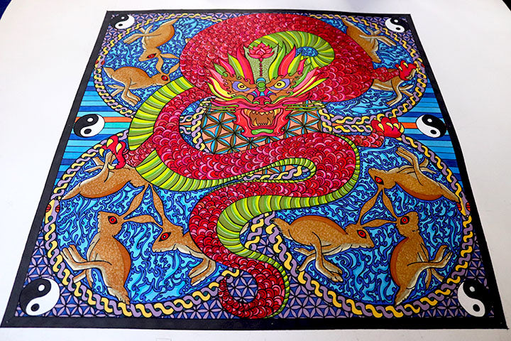 Dragon Magic Original Drawing