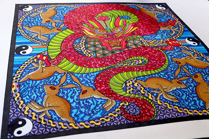 Dragon Magic Original Drawing