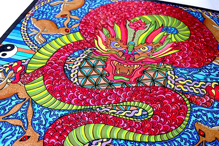 Dragon Magic Original Drawing