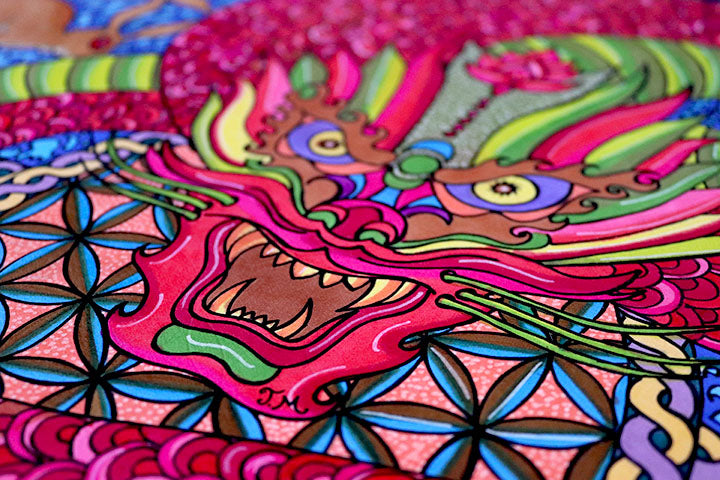 Dragon Magic Original Drawing