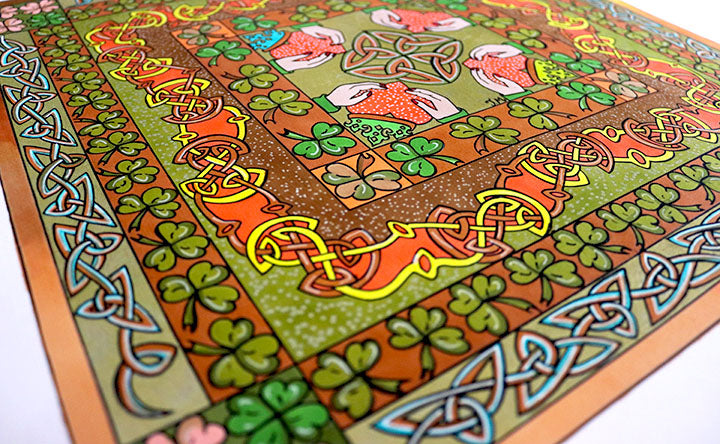 Irish Love Original Drawing