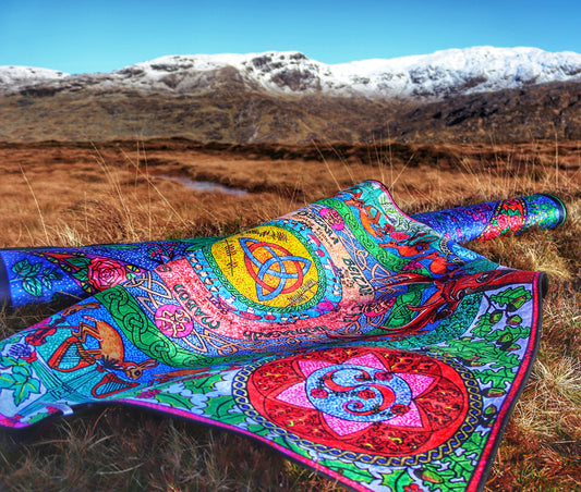 Celtic Medicine Wheel Rug