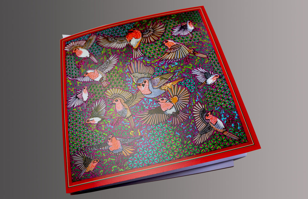 Robin Magic Greeting Card