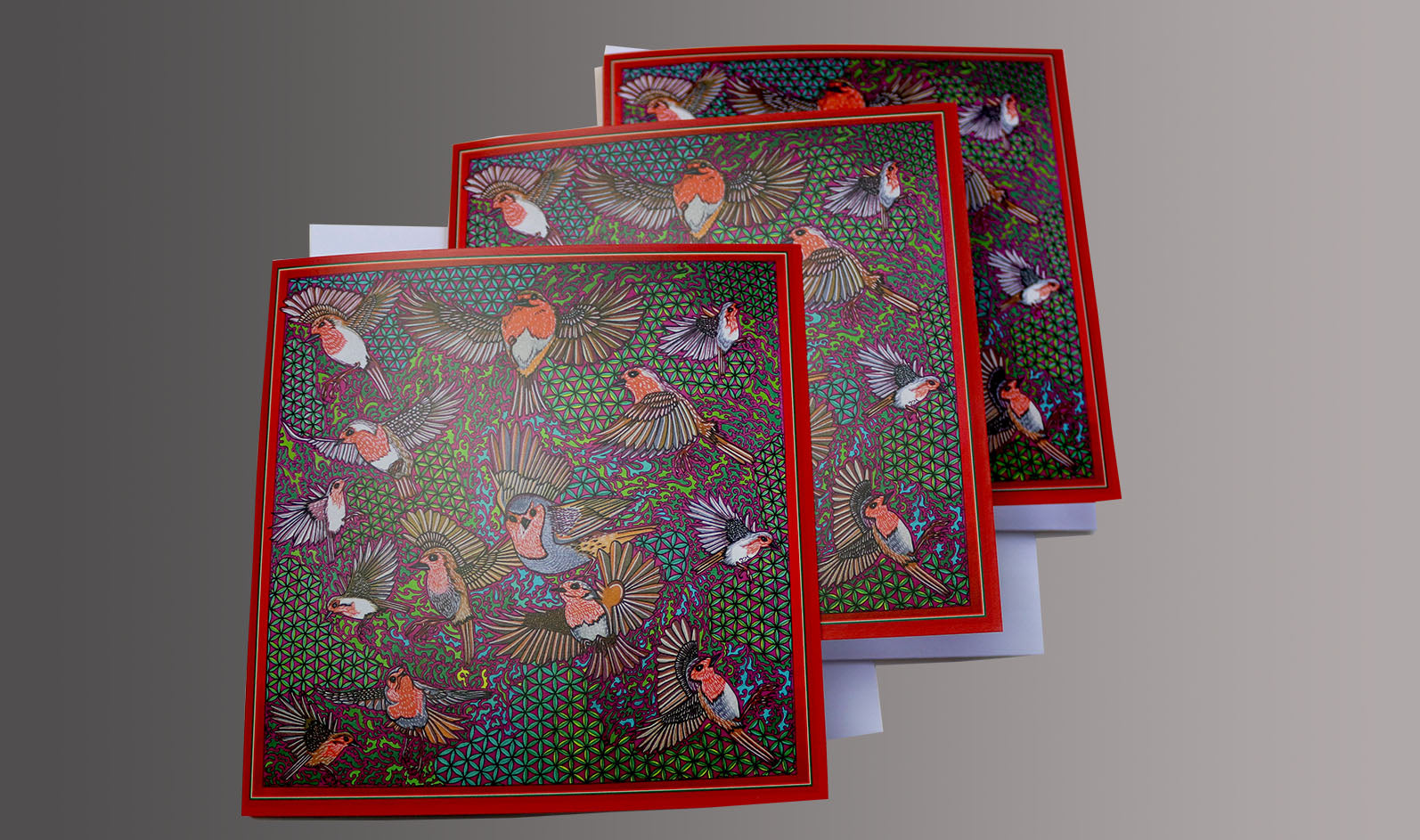 Robin Magic Greeting Card