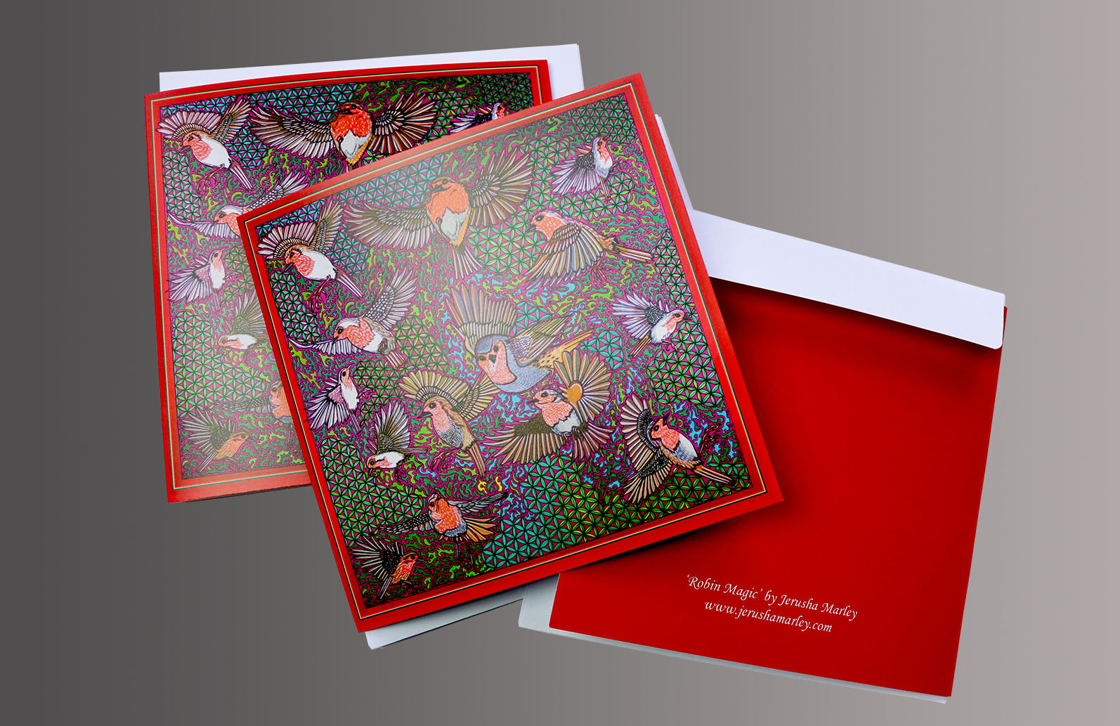 Robin Magic Greeting Card