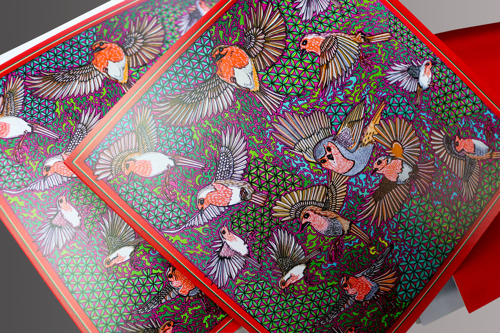 Robin Magic Greeting Card