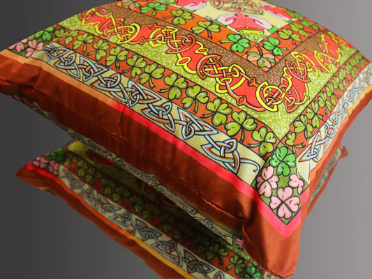 Claddagh Velvet Cushion Cover