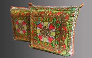 Claddagh Velvet Cushion Cover
