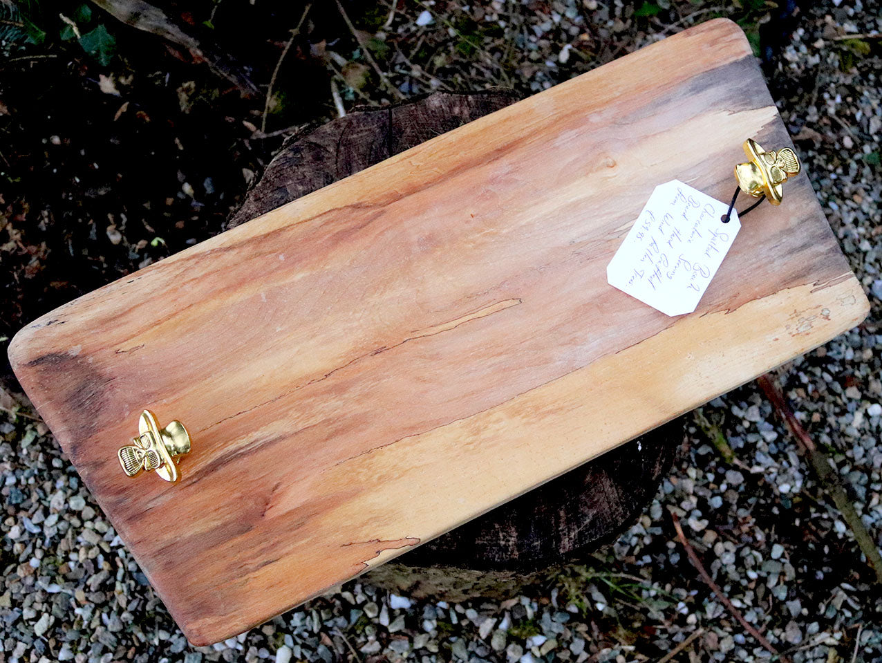 Spalted Beech Charcuterie/Cheese Serving Board