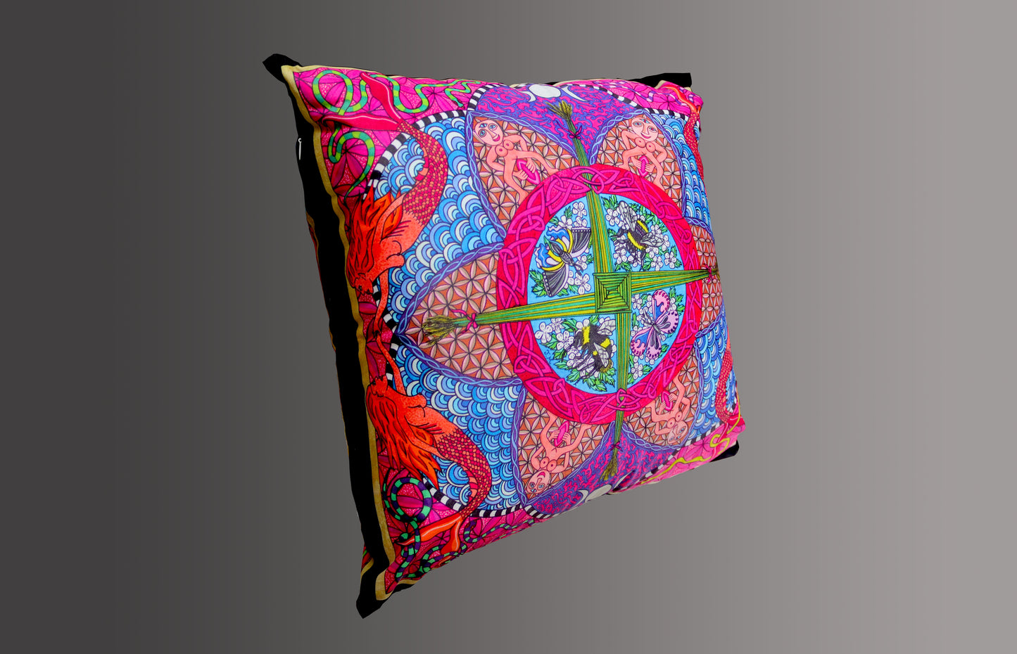 The Divine Feminine Velvet Cushion Cover