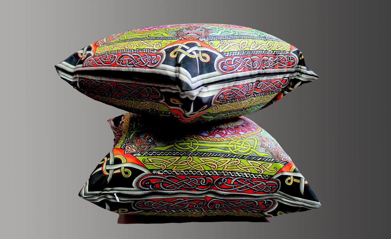 Wolf Magic Velvet Cushions