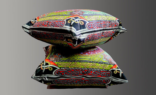 Wolf Magic Velvet Cushions