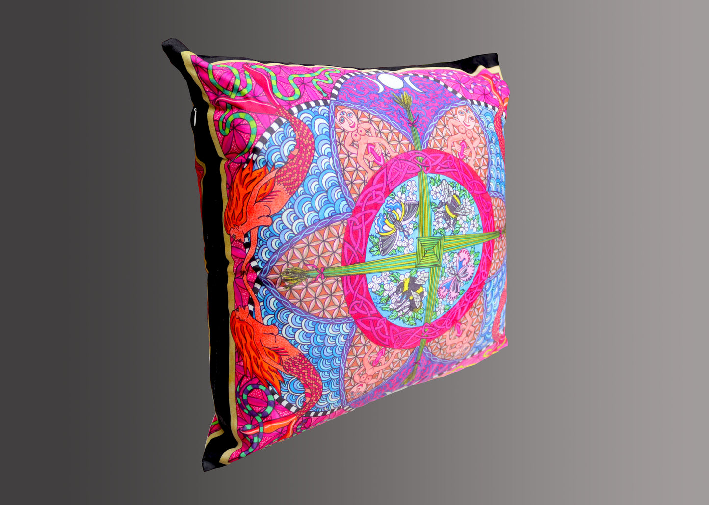 The Divine Feminine Velvet Cushion Cover
