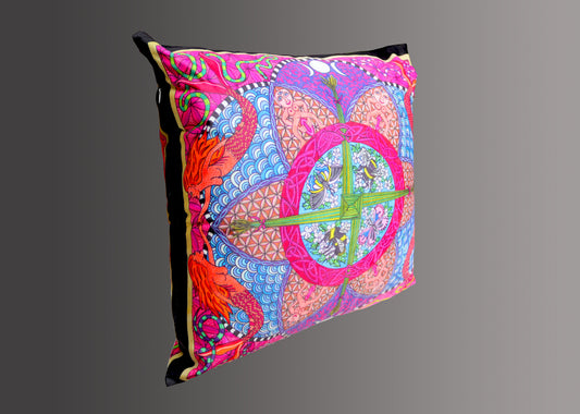 The Divine Feminine Velvet Cushion Cover