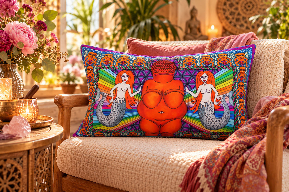 Venus of Willendorf - Limited Edition Cushion