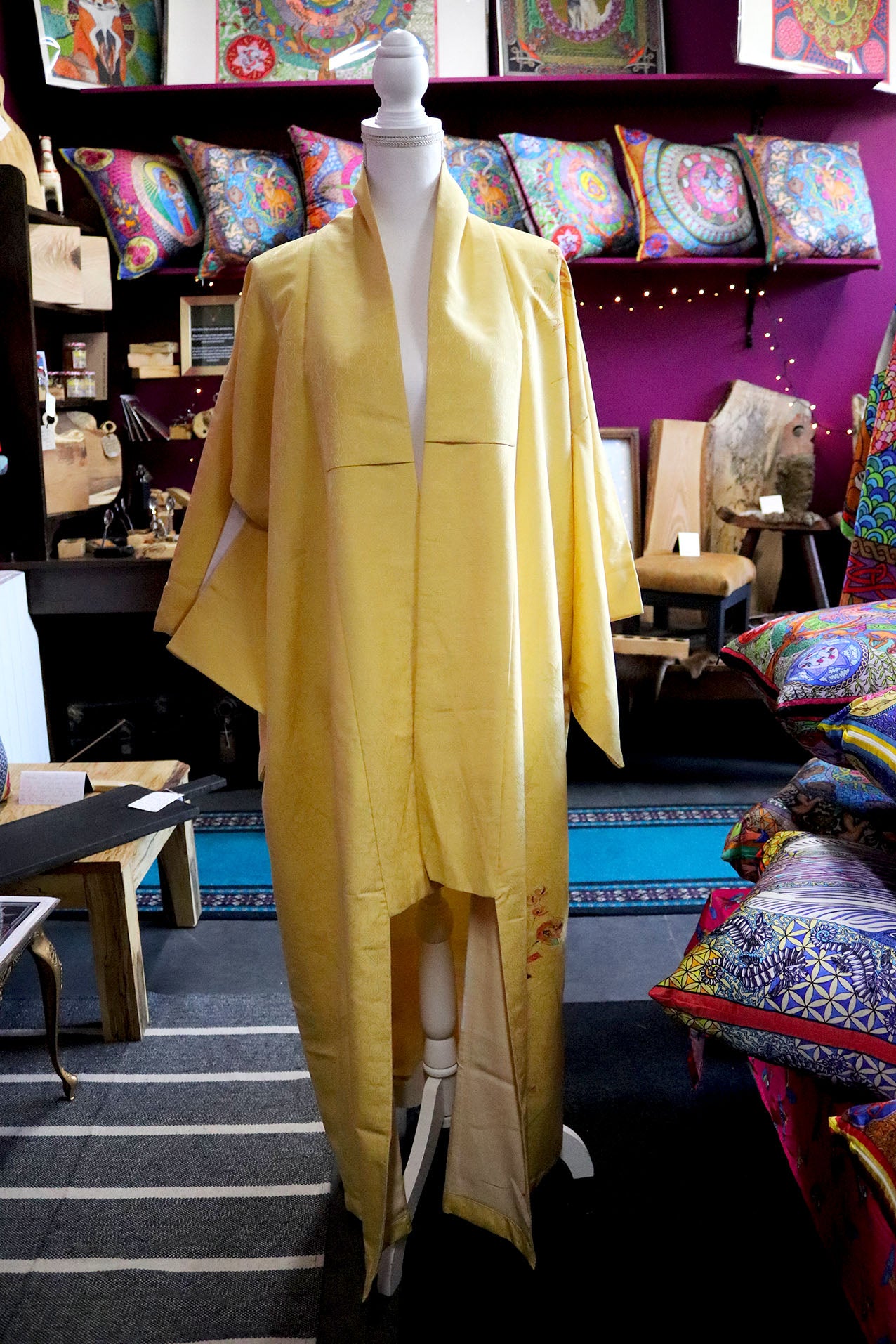 Canary Yellow Kimono