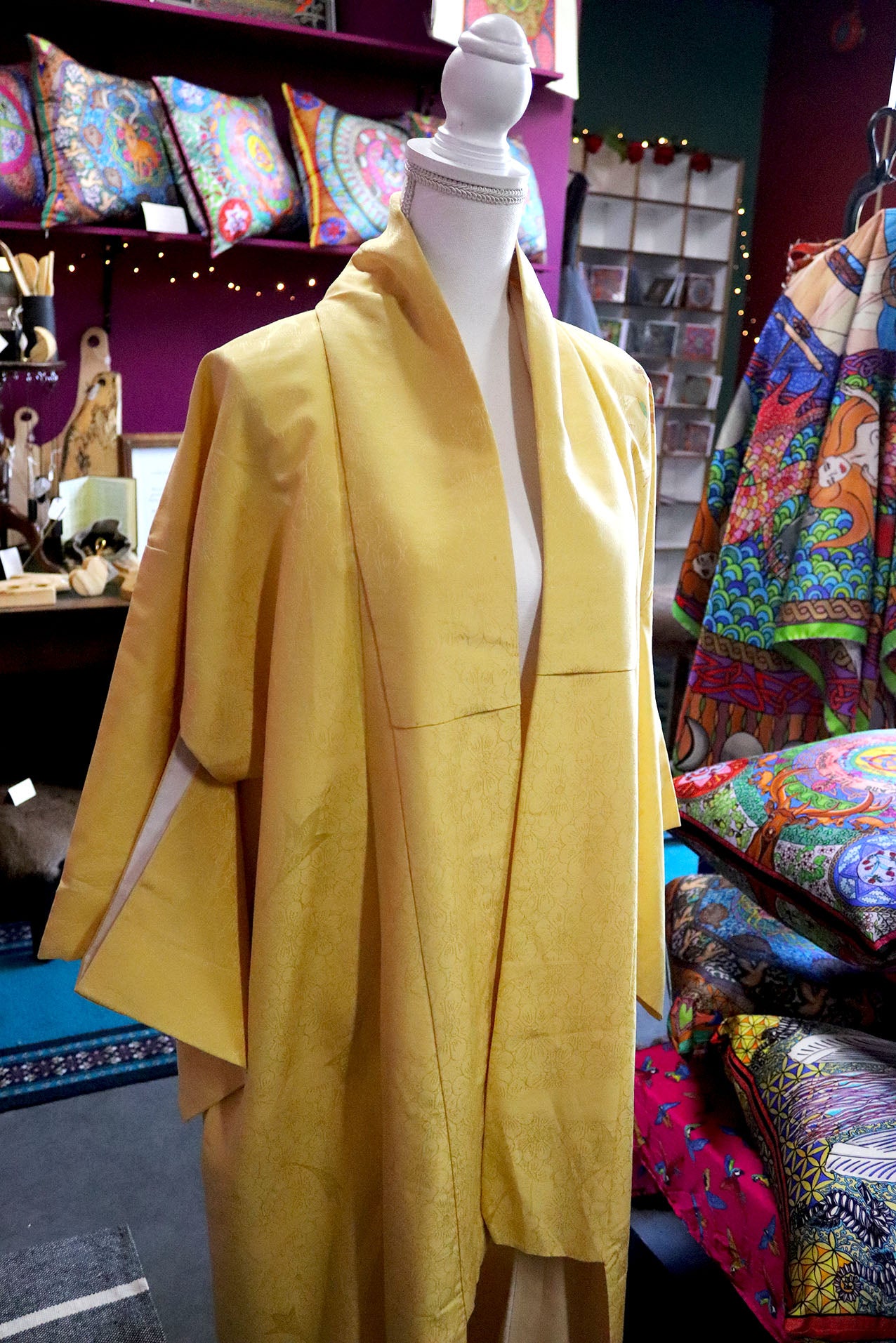 Canary Yellow Kimono