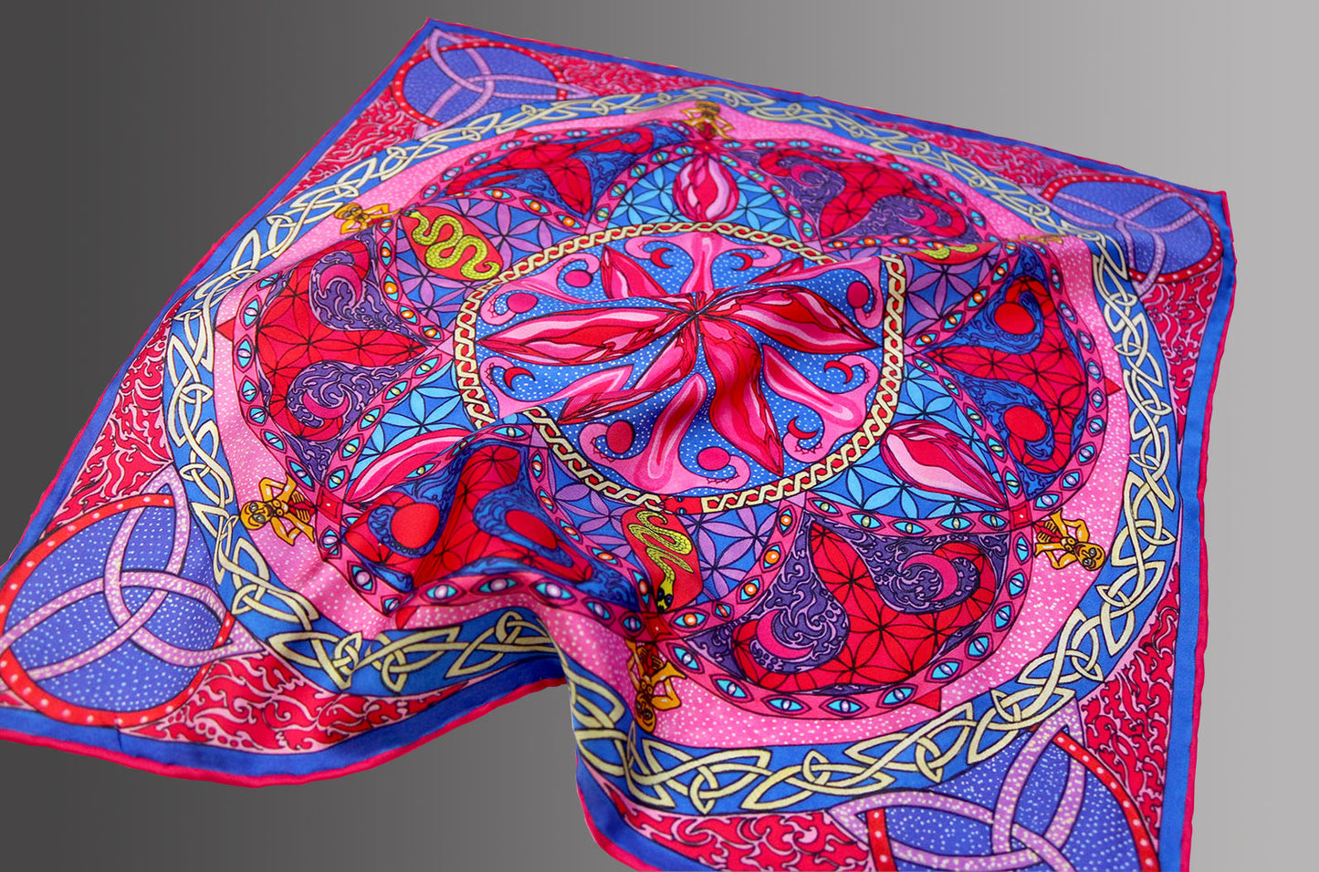 Womb Wisdom 45cm Silk Scarf