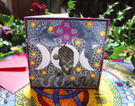 The Jaguar Goddess Moons Greeting Card