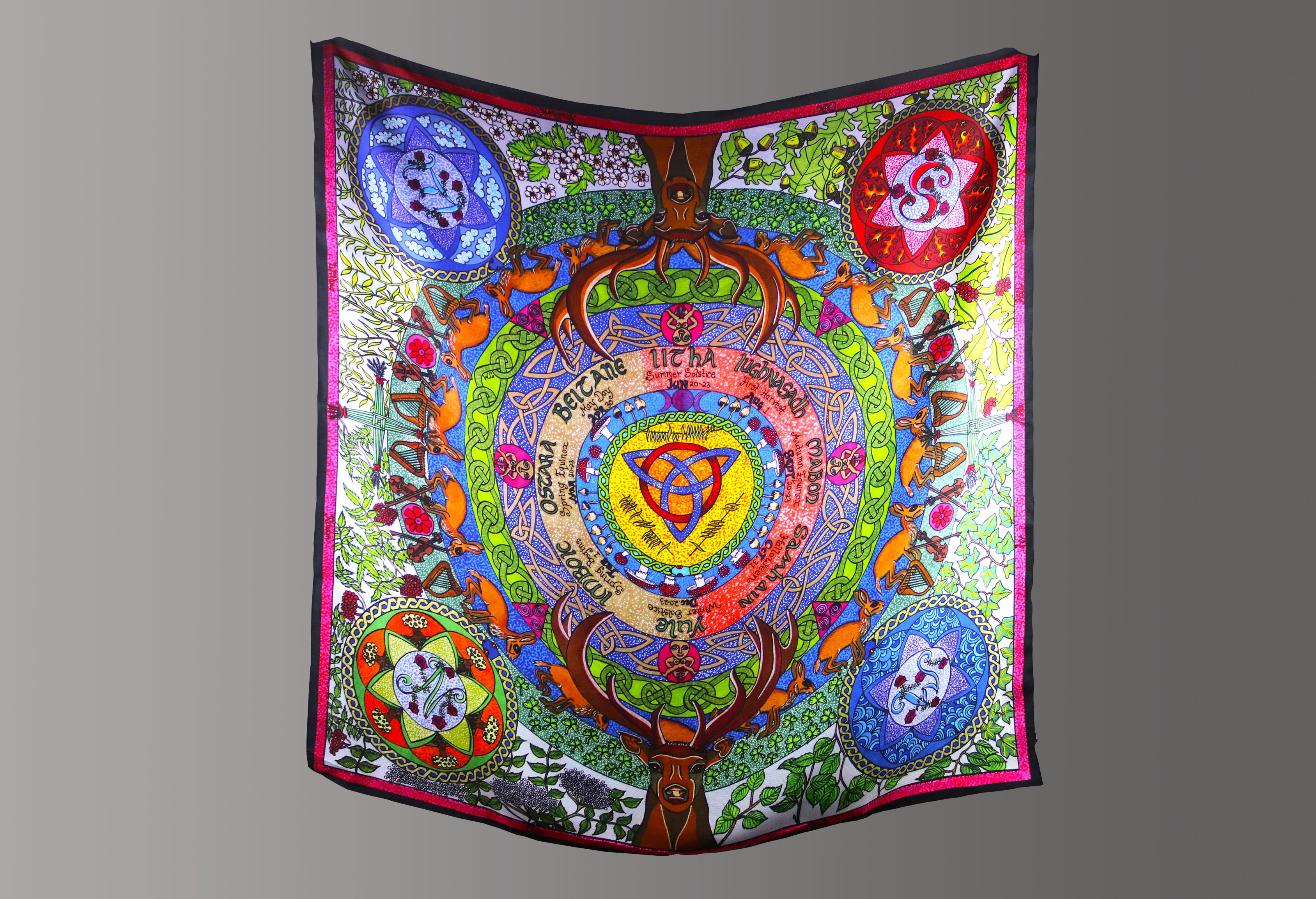 Celtic Medicine Wheel Altar Cloth